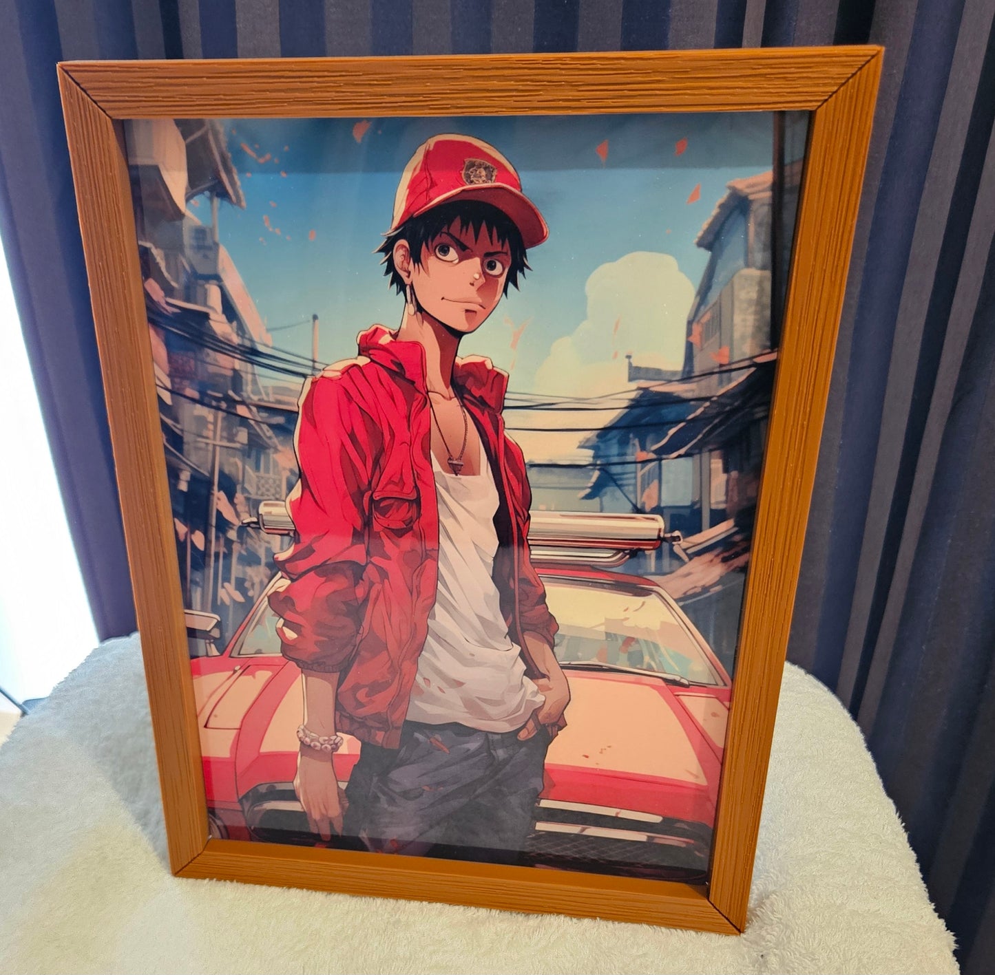 Sublimated Metal Wall Art " Scruffy "