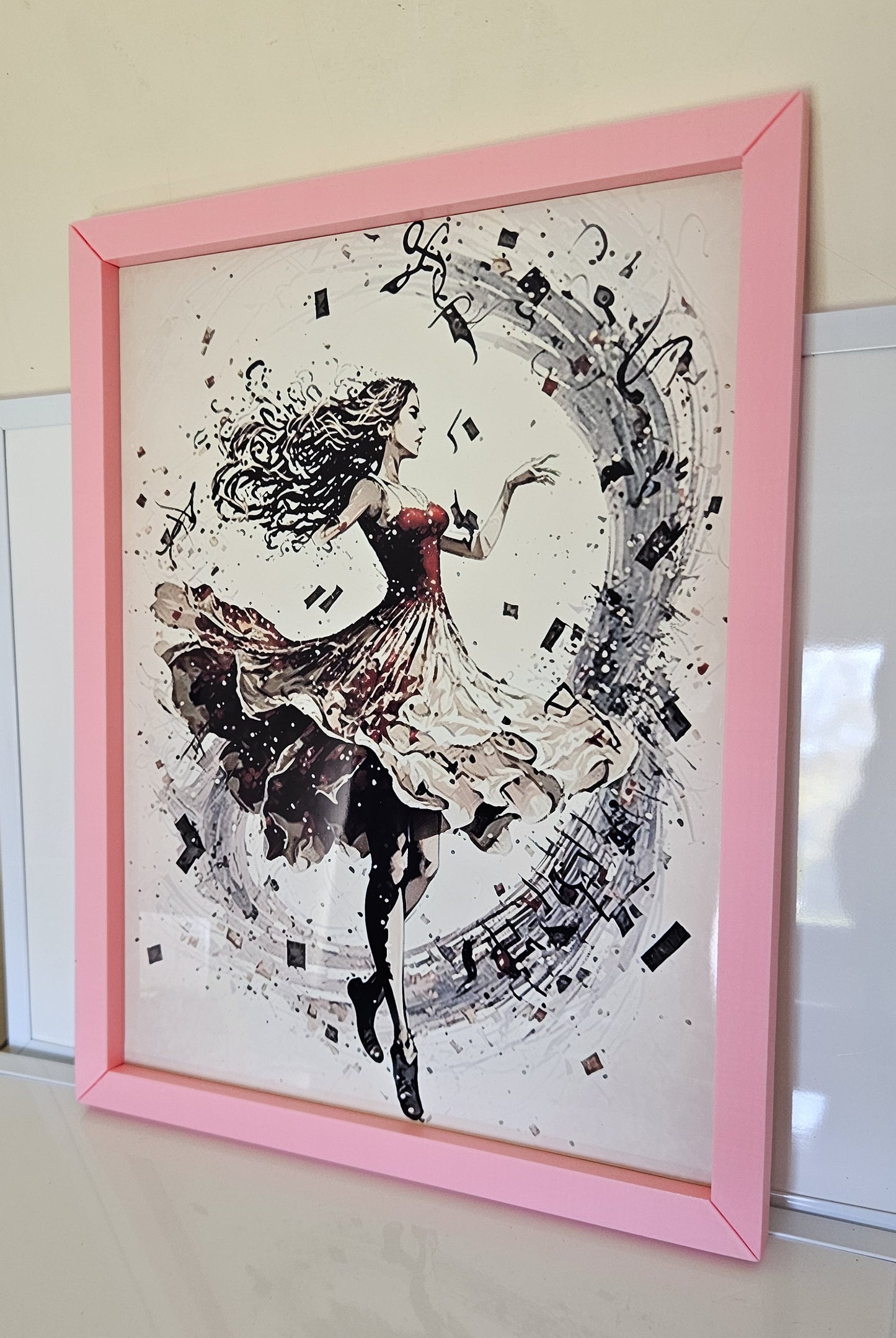 Sublimated Metal Wall Art " Time Dancer "