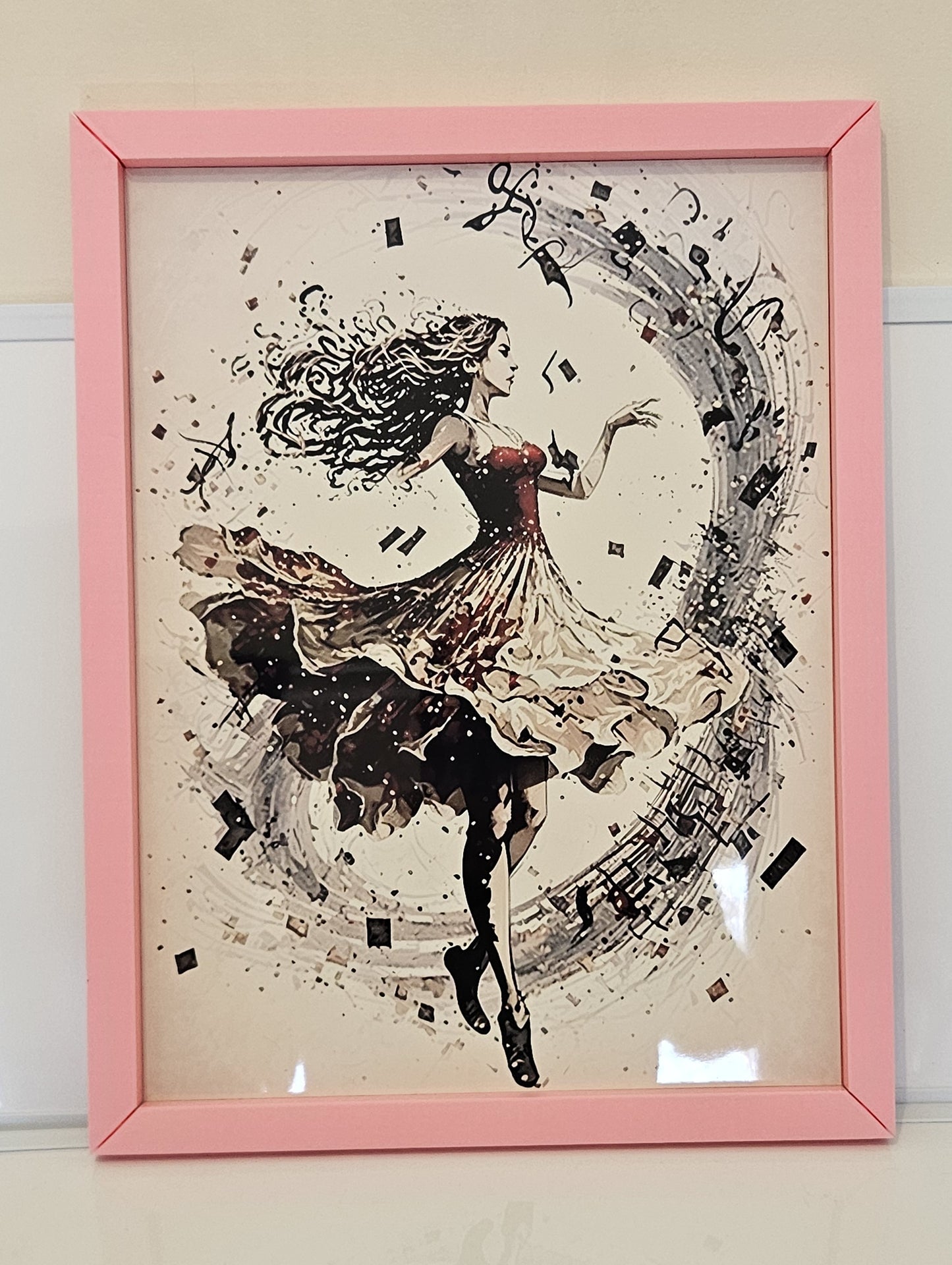 Sublimated Metal Wall Art " Time Dancer "