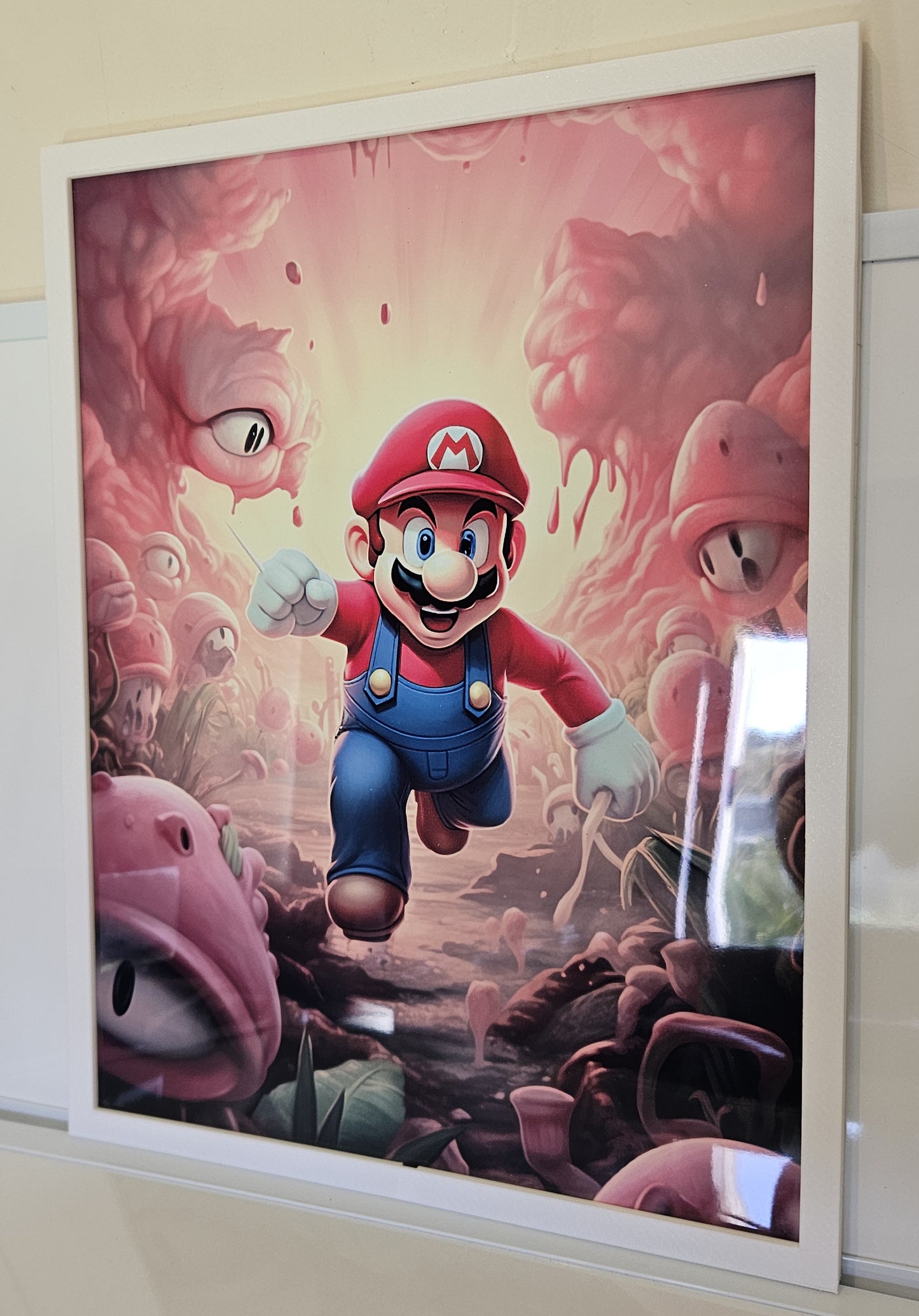 Sublimated  Metal Wall Art " The Plumber"