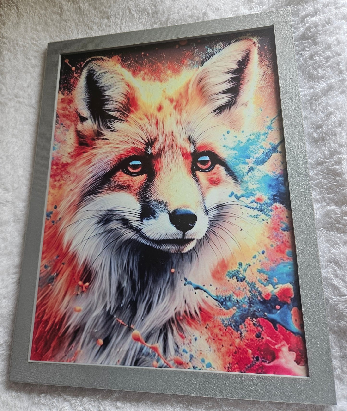 Sublimated Metal Wall Art " Foxy "