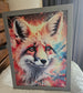 Sublimated Metal Wall Art " Foxy "