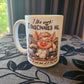 Fueled by Caffeine & Chaos Funny 15 oz Mugs