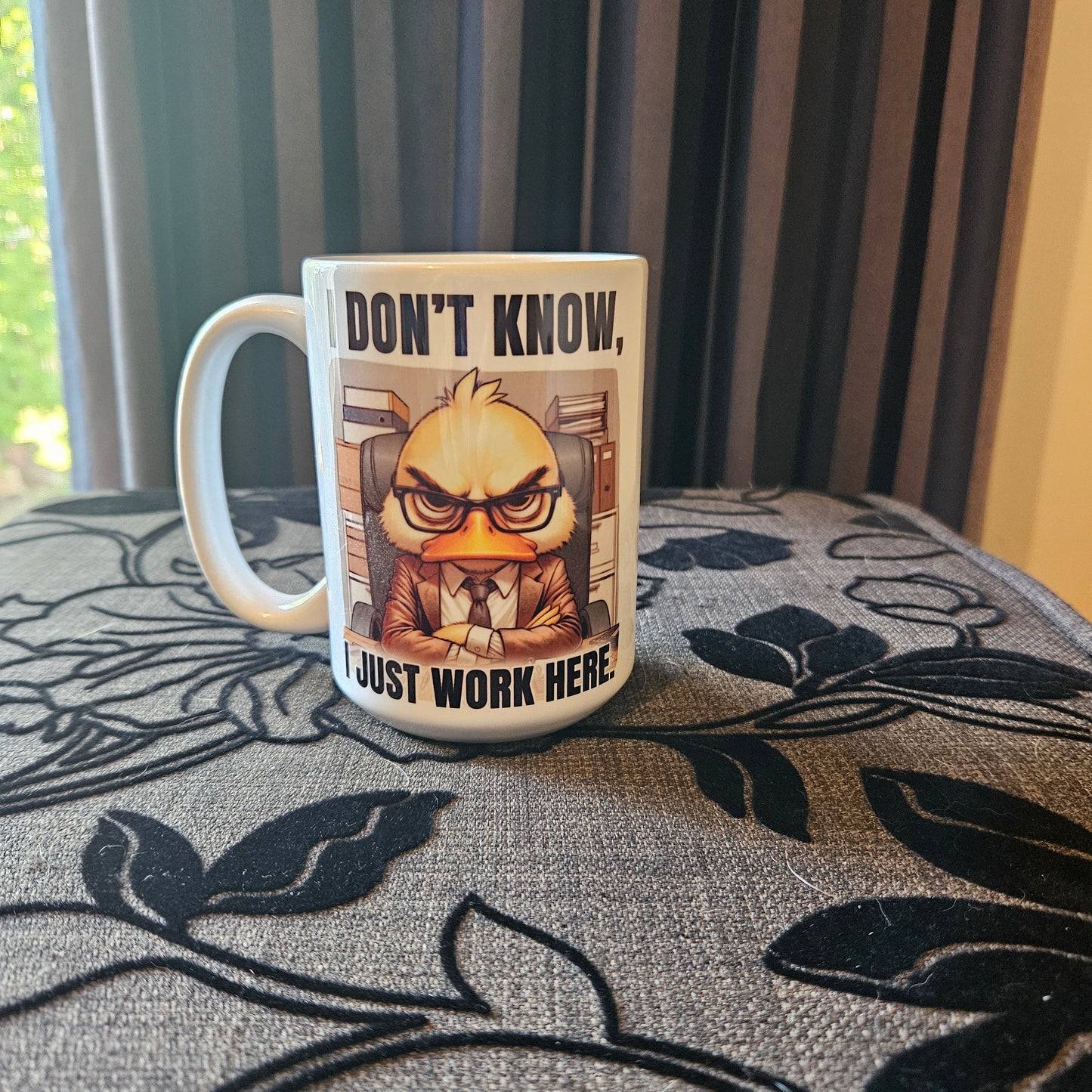 Fueled by Caffeine & Chaos Funny 15 oz Mugs